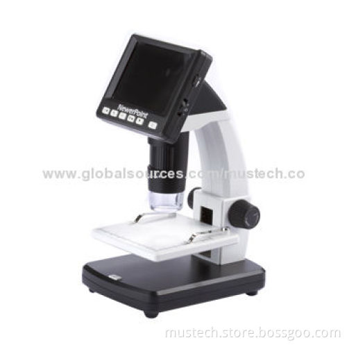 LCD Digital Microscope with 5.0MP Camera and Screen